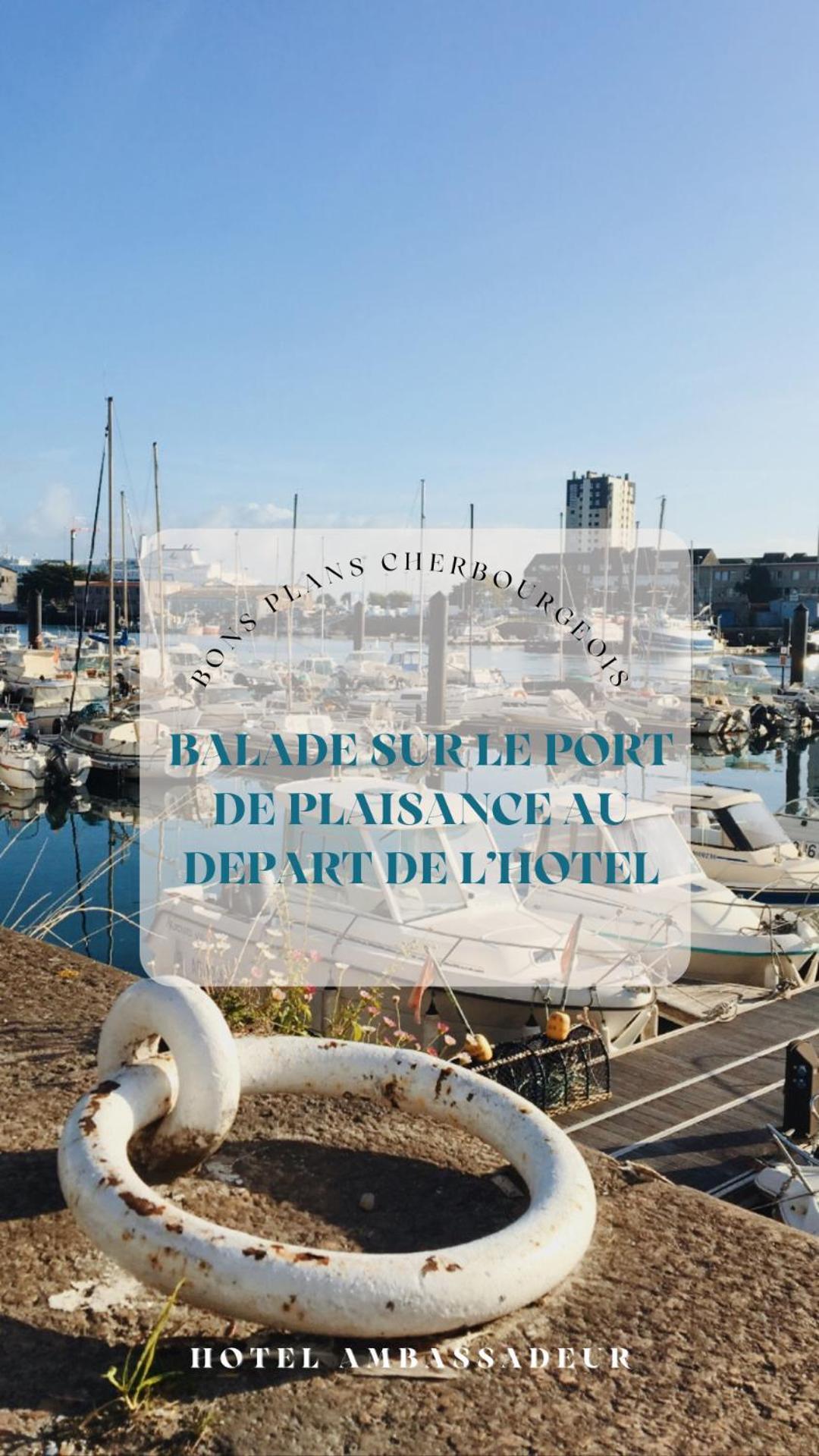 Ambassadeur Hotel - Cherbourg Port De Plaisance ภายนอก รูปภาพ